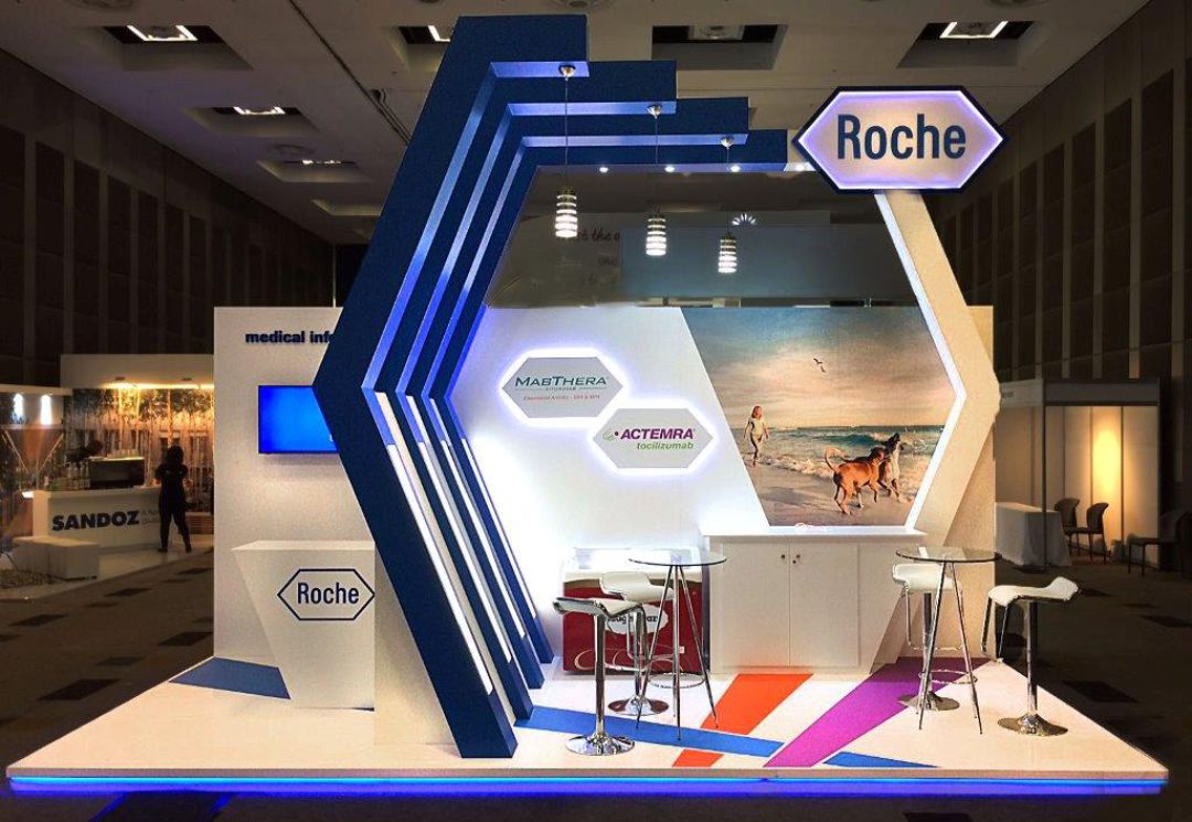 Roche Exhibition Stand Roche Exhibition Stand